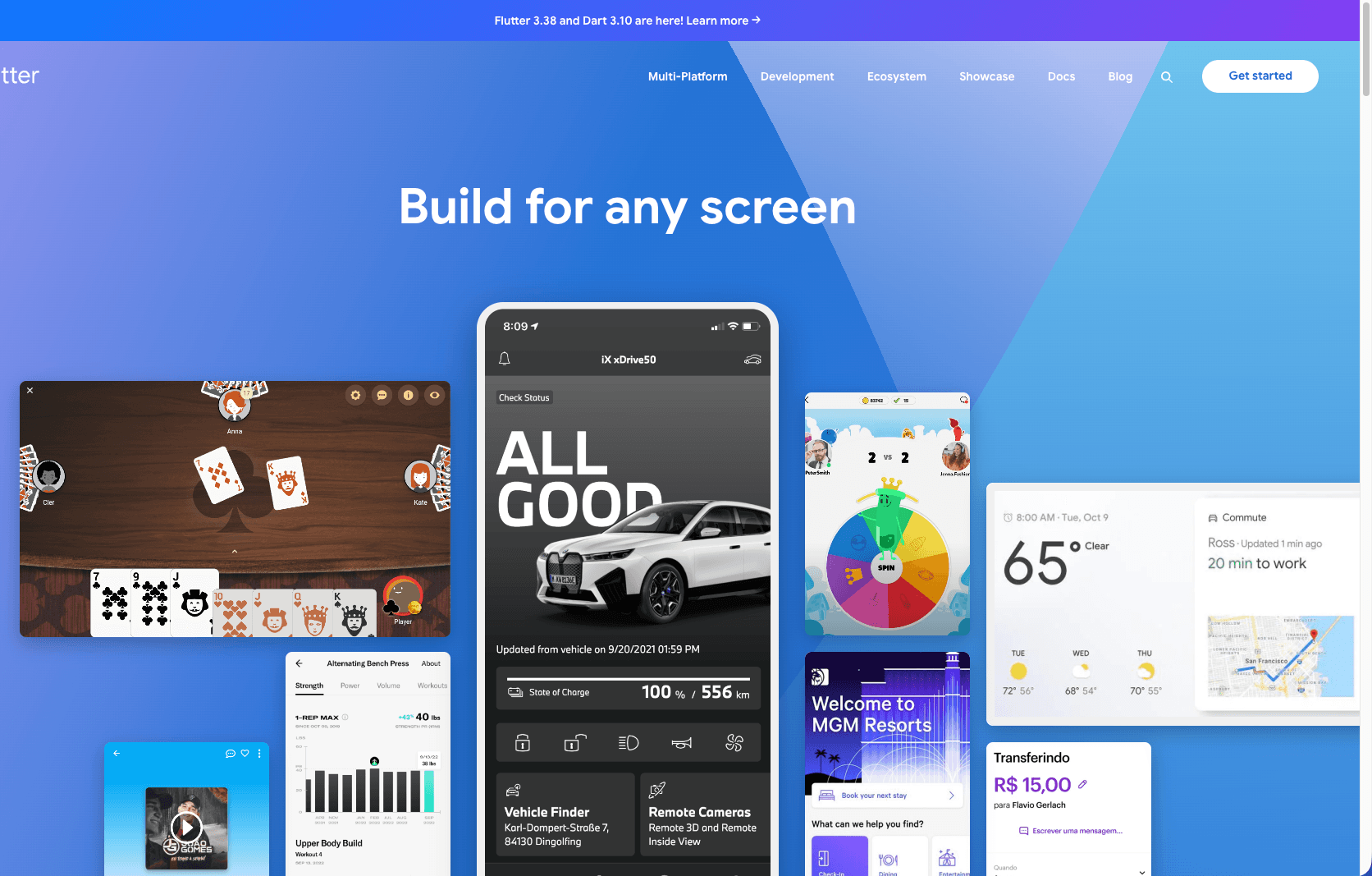 Développement d'applications mobiles Flutter cross-platform