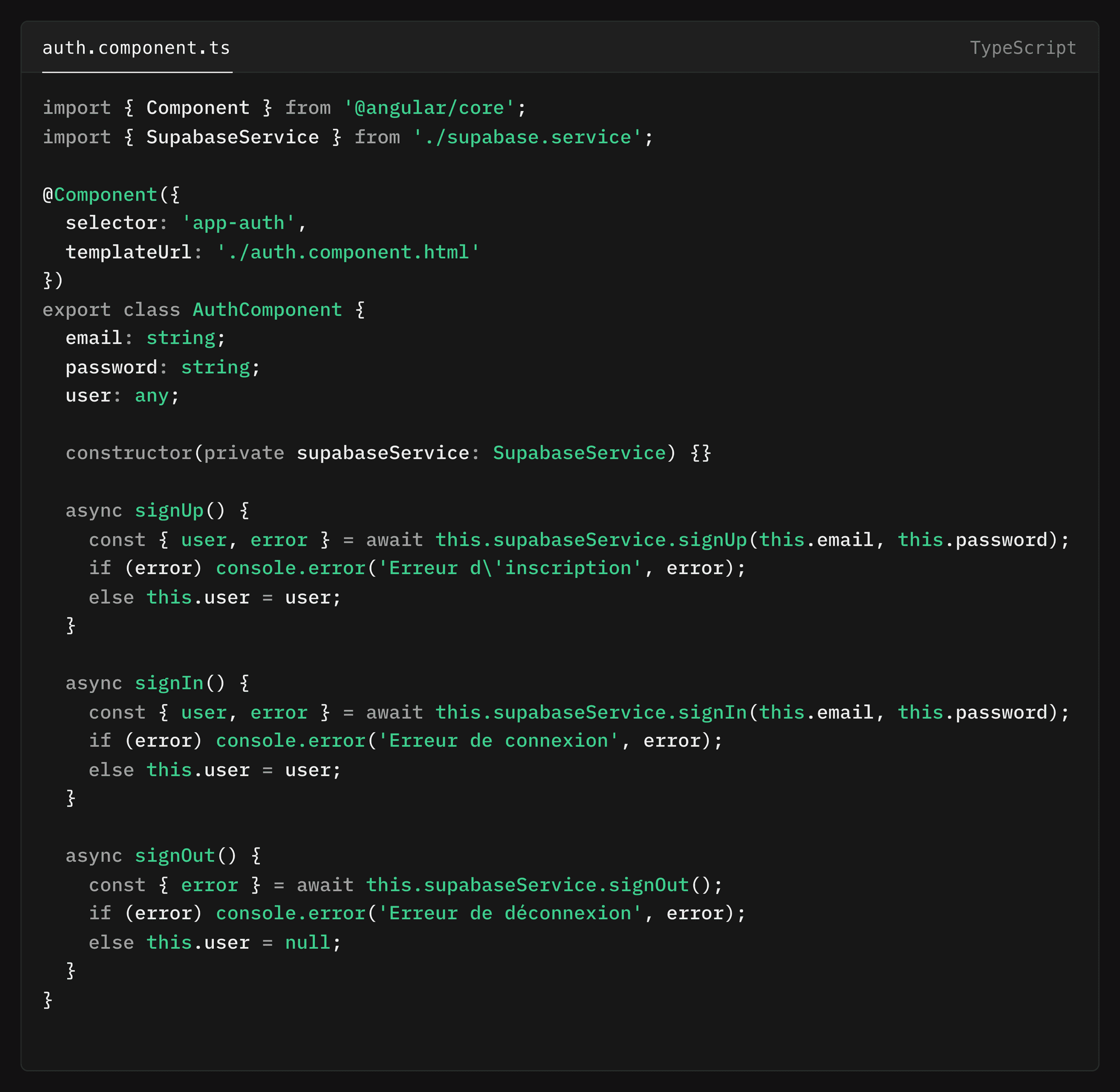 AuthComponent.ts