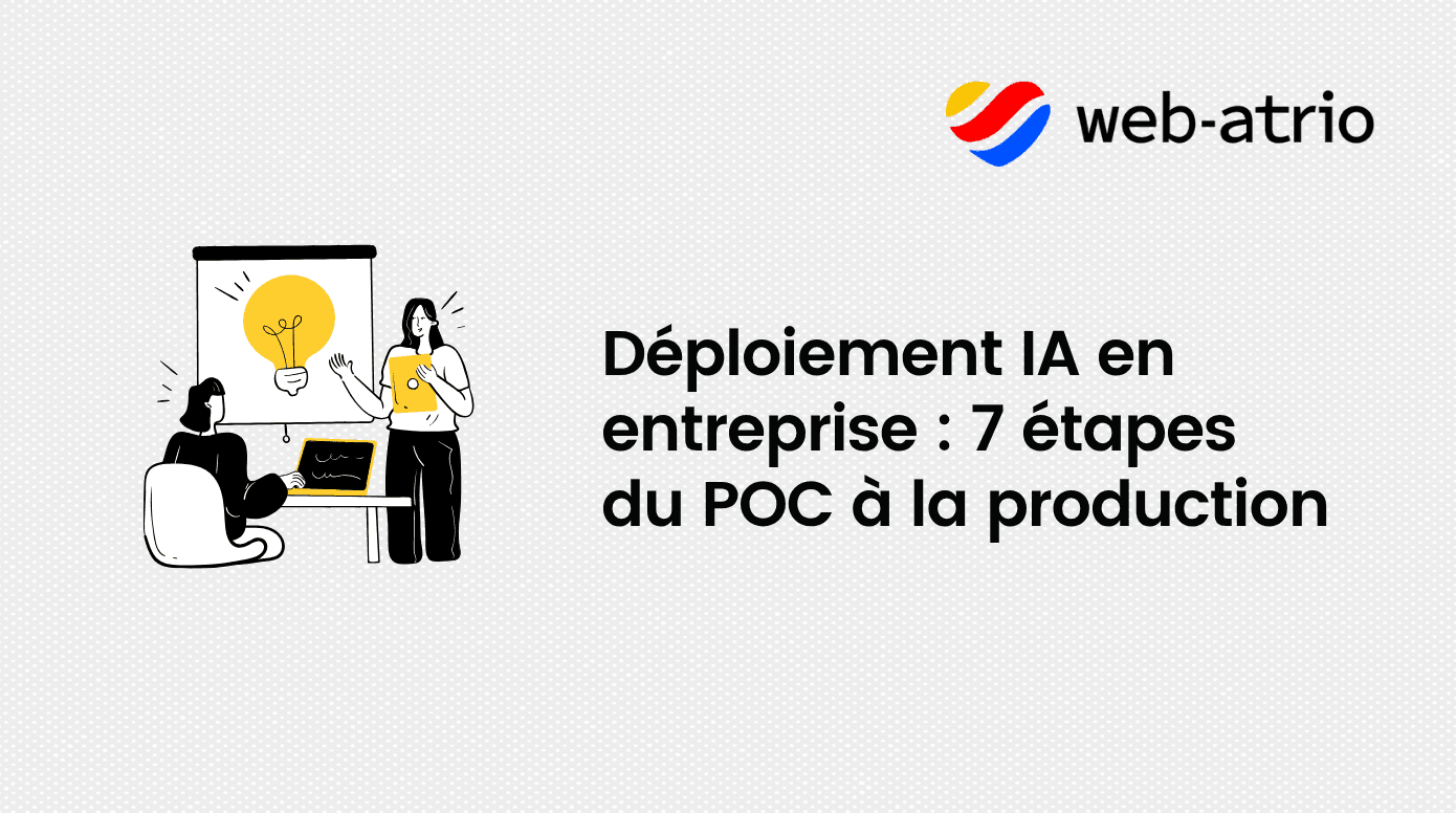 Déploiement IA en entreprise : 7 étapes du POC à la production